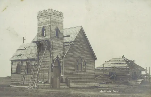 Church under construction